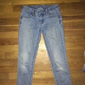 American Eagle Super Stretch Light Wash Jeggings